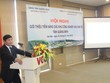 Ông Phạm Văn Năm – Trưởng Ban Quản lý Khu kinh tế Quảng Bình phát biểu tại hội nghị