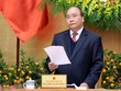Thủ tướng Nguyễn Xuân Phúc phát biểu tại phiên họp. Ảnh: VGP/Quang Hiếu