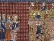 Thánh Valentine thành Terni và các tông đồ, bức tranh do Richard de Montbaston của Pháp vào thế kỷ 14