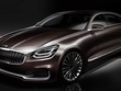 Ảnh teaser của Kia K900 thế hệ mới. 