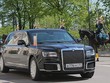 Xe chống đạn mới được dùng trong lễ nhậm chức của ông Putin. Ảnh: Sputnik.