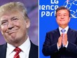 Tổng thống Mỹ Donald Trump (trái) và Tổng thống Hàn Quốc Moon Jae-in. Ảnh: CNN.