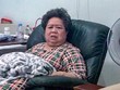 Hiện bà Phấn đang nằm chăm sóc tại bệnh viện Tân Hưng, quận 7. Ảnh: CTV.