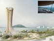 Mô hình Dự án cao gần 100m, có nhà hàng xoay 360 trên đỉnh tháp.