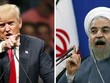 Tổng thống Mỹ Trump và Tổng thống Iran Rouhani. Ảnh: Catch News.
