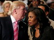 Tổng thống Mỹ Donald Trump và cựu trợ lý Nhà Trắng Omarosa Manigault Newman (Ảnh: Reuters).