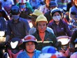 TP HCM kẹt xe cả ngày lẫn tối. Ảnh: Hữu Khoa.