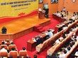 Quang cảnh Hội nghị “Sơ kết 1 năm triển khai Nghị quyết số 42/2017/QH 14 và Quyết định số 1058/QĐ-TTg”.