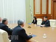 Ngoại trưởng Mỹ Mike Pompeo (thứ 2, trái) hội kiến Nhà lãnh đạo Triều Tiên Kim Jong-un (thứ 1, phải) tại Bình Nhưỡng ngày 7/10. (Nguồn: YONHAP/TTXVN).