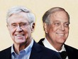 Anh em Charles Koch (trái) và David Koch. Ảnh: CNN.