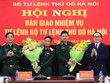 Hội nghị bàn giao nhiệm vụ Tư lệnh Bộ Tư lệnh Thủ đô Hà Nội.