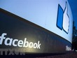Biểu tượng Facebook tại trụ sở ở Menlo Park, California, Mỹ ngày 21/3. (Ảnh: AFP/ TTXVN).