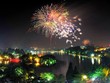Pháo hoa đêm giao thừa tại Hồ Gươm, Hà Nội (Ảnh minh hoạ).