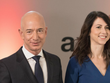 Ông chủ Amazon - Jeff Bezos và vợ - MacKenzie Bezos. Ảnh: DPA.