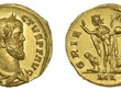 Hai mặt đồng xu Aureus. (Nguồn: COURTESY DIX NOONAN WEBB).