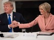 Tổng thống Donald Trump và con gái Ivanka Trump (Ảnh: AFP).