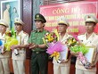 Công an TP.Đà Nẵng tổ chức công bố các quyết định của Bộ trưởng Bộ Công an về công tác cán bộ.