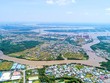 Hạ tầng ngày càng được hoàn thiện và không gian sống trong lành là môi trường lý tưởng để các dự án ven sông phát triển mạnh tại các khu đô thị vệ tinh Sài Gòn.