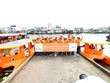 Các bạn trẻ quyết tâm cùng làm sạch sông Mê Kông.