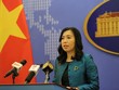 Người phát ngôn Bộ Ngoại giao Lê Thị Thu Hằng (ảnh: Nhật Minh).