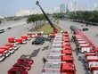 Hà Nội đã chú trọng đầu tư trang thiết bị cho công tác phòng cháy chữa cháy. Ảnh: Bá Đô.