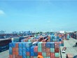 Container tồn đọng tại các cảng ở TPHCM (Ảnh: Đại Việt).