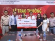 Chị Đ.T.T (ngụ An Giang) nhận giải độc đắc "khủng" trị giá gần 50 tỷ đồng.