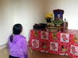 Gia đình ông Nguyễn Đình Sắt (xã Đô Thành, huyện Yên Thành, Nghệ An) đã lập vội bàn thờ vọng cho con trai mình là Nguyễn Đình Tứ. (Ảnh: Tá Chuyên/TTXVN).