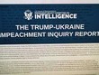 Báo cáo điều tra luận tội Trump – Ukraine của Ủy ban Tình báo Hạ viện. Ảnh: AFP.