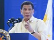 Duterte trước khi trở về thành phố Davao hồi đầu tháng 12. Ảnh: ABS-CBN.