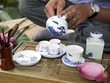 Thú thưởng thức trà của người Việt Nam. (Nguồn: Báo ảnh Việt Nam).