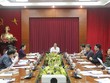 Ban Thường vụ Thành ủy Hải Phòng họp, thống nhất chủ trương không tổ chức Lễ hội Hoa Phượng đỏ 2020, tập trung cho công tác phòng chống dịch Covid-19. Ảnh: Công thông tin điện tử Hải Phòng.