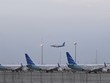 Máy bay đỗ tại sân bay quốc tế Soekarno-Hatta. (Nguồn: Antara).