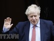 Thủ tướng Anh Boris Johnson sau cuộc họp tại nhà số 10 Phố Downing ở London ngày 18/3/2020. (Ảnh: AFP/TTXVN)