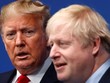Tổng thống Mỹ Donald Trump và Thủ tướng Anh Boris Johnson (Ảnh: Getty).