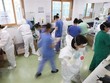 Nhân viên y tế làm nhiệm vụ tại một bệnh viện ở Daegu, Hàn Quốc ngày 9/4/2020. (Ảnh: Yonhap/TTXVN).