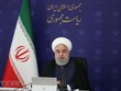 Tổng thống Iran Hassan Rouhani phát biểu tại cuộc họp nội các ở Tehran, ngày 8/4/2020. (Ảnh: AFP/TTXVN).