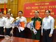 Thường trực Tỉnh ủy Tây Ninh chúc mừng các đồng chí được Ban Bí thư Trung ương Đảng chuẩn y giữ chức vụ mới.
