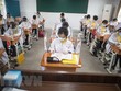 Học sinh tại một trường học ở Vũ Hán, tỉnh Hồ Bắc, Trung Quốc. (Ảnh: THX/TTXVN).