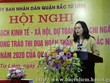 Bà Nguyễn Thị Nắng Mai - Phó Chủ tịch UBND quận Bắc Từ Liêm (Ảnh: Cổng TTĐT quận Bắc Từ Liêm).