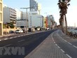Đường phố vắng bóng người tại Israel. (Ảnh: Nguyễn Việt Thắng/TTXVN).