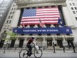 Sàn giao dịch chứng khoán New York, Mỹ ngày 26/5/2020. (Nguồn: THX/TTXVN).