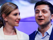 Tổng thống Ukraine Volodymyr Zelenskiy và phu nhân Olena Zelenska (Ảnh: 360TV.ru).