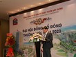 Ông Nguyễn Thiện Tuấn – Chủ tịch HĐQT DIG trình bày báo cáo của HĐQT về hoạt động năm 2019.