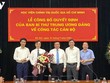 Ông Dương Trung Ý được bổ nhiệm làm Phó Giám đốc Học viện Chính trị quốc gia Hồ Chí Minh.