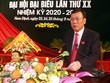 Ông Đoàn Hồng Phong tái đắc cử Bí thư Tỉnh ủy Nam Định khóa XX, nhiệm kỳ 2020 - 2025. (Ảnh: Văn Đạt/TTXVN).
