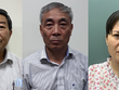 Bị can Nguyễn Quốc Anh (trái), Nguyễn Ngọc Hiền (giữa) và Trịnh Thị Thuận. (Nguồn: TTXVN phát).