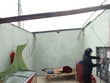Bão số 13 làm tốc mái nhà ở Quảng Bình. (Ảnh: Đức Thọ/TTXVN).