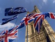Đàm phán Brexit tạm hoãn vì COVID-19. (Ảnh: AFP/TTXVN).