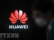 Biểu tượng Huawei tại một hội nghị thường niên ở Thượng Hải, Trung Quốc ngày 23/9. (Ảnh: AFP/TTXVN).